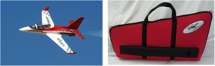 Wing Bag, Wing Carrier, RC Viper Jet 2m Skymster Wing Bag | AceWingCarrier.com