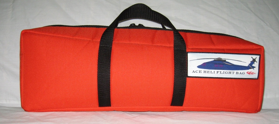 RC Helicopter Flight Storage Bags by Ace Customs