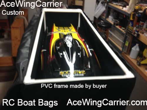 Boat bag, RC Boat Carrier, Rock Star Boat Bag | AceWingCarrier.com