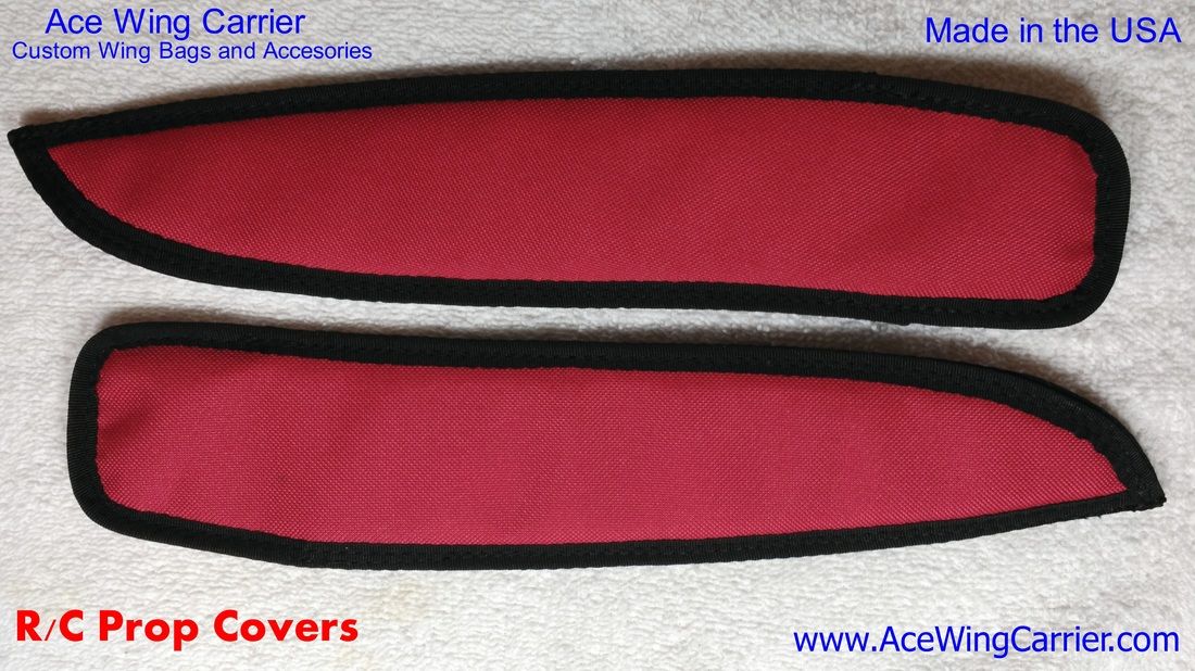 RC Wing Bag, RC Propeller Cover, Protective Prop Covers, Ace Customs