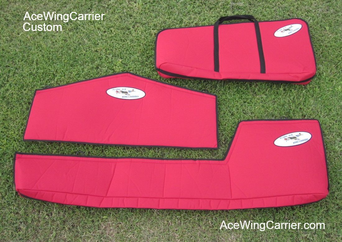 Wing Bag, Wing Carrier, RC Boomerang Jet Wing Bags-AceWingCarrier.com