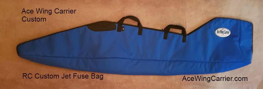 Wing Bag, Wing Carrier, RC Jet Fuselage Bags | Ace Custom