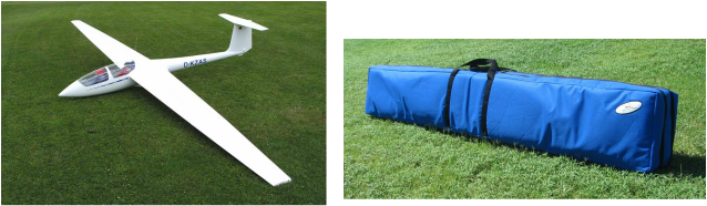 Glider Bag, Sailplane Bag, RC Scale Glider Bag by www.AceWingCarrier.com