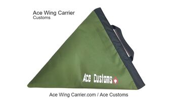 RC 3 Blade Propeller Bag for RC Aircraft, To protect your RC Aircraft Propellers, Ace Wing Carrier.com / Ace Customs