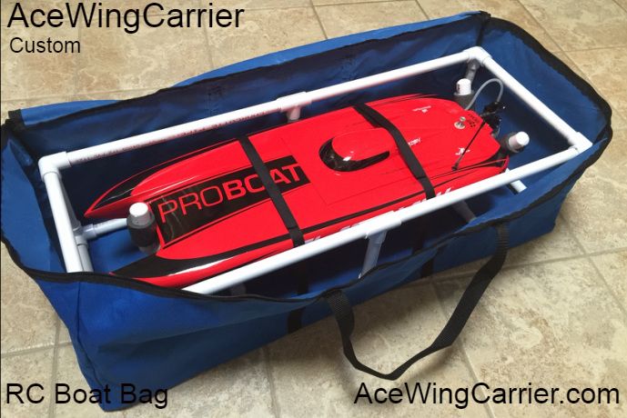 Aquacraft 34" RC Proboat pro boat carrier hauler tote bag w strap custom new 