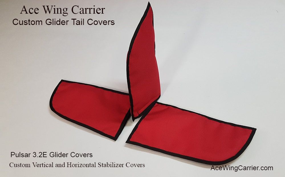 RC Pulsar 3.2E Stabilizer Covers, Ace Wing Carrier