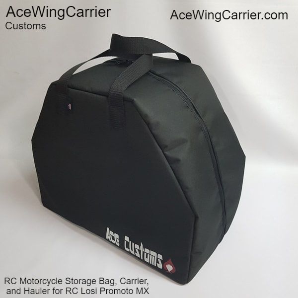 RC Motorcycle Storage Bag, Carrier, Hauler for RC Losi Promoto MX Motorcycle