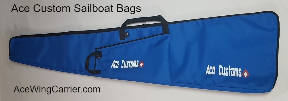 RC Sailboat Rig Bag, RC Sailboat Sail Bag, AceWingCarrier.com