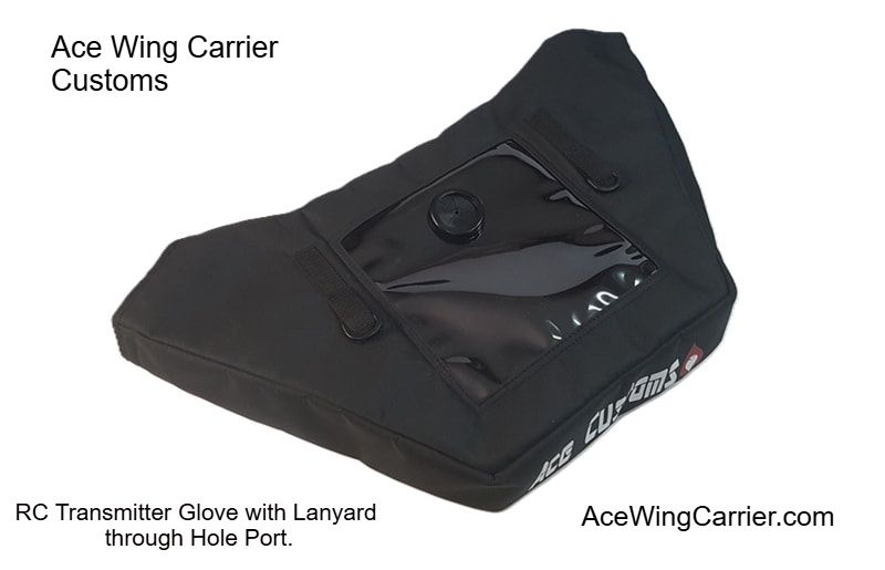 RC Transmitter Glove, RC Transmitter Winter Glove, by Ace Wing Carrier Customs