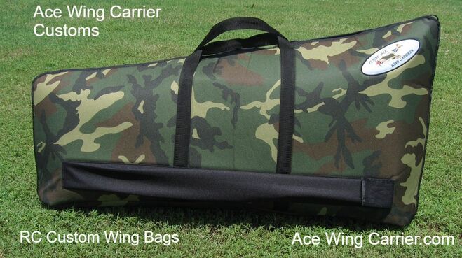 RC Double Wing Bags and RC Accessories by Ace Wing Carrier / Customs, Ace Wing Carrier.com