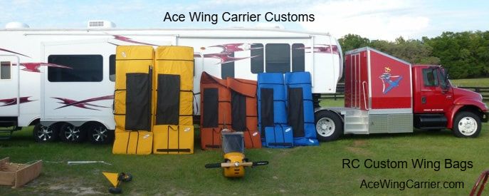 RC Wing Bags, RC Wing Carriers, AceWingCarrier.com