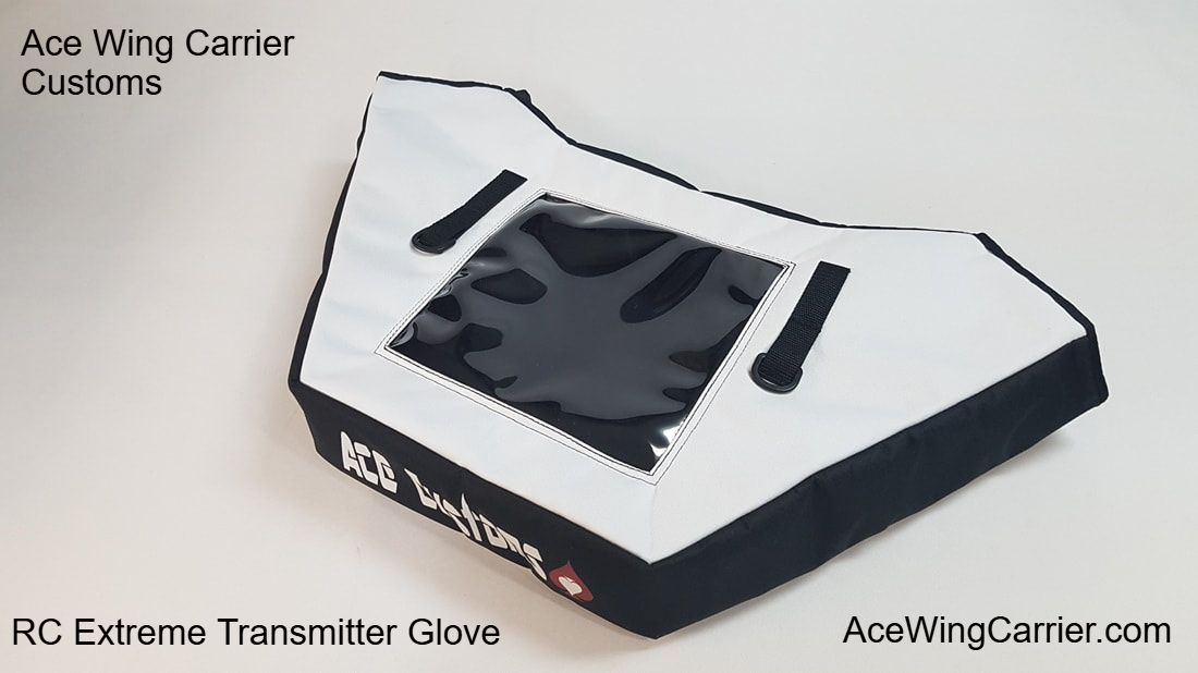 RC Extreme Transmitter Glove, Ace Wing Carrier