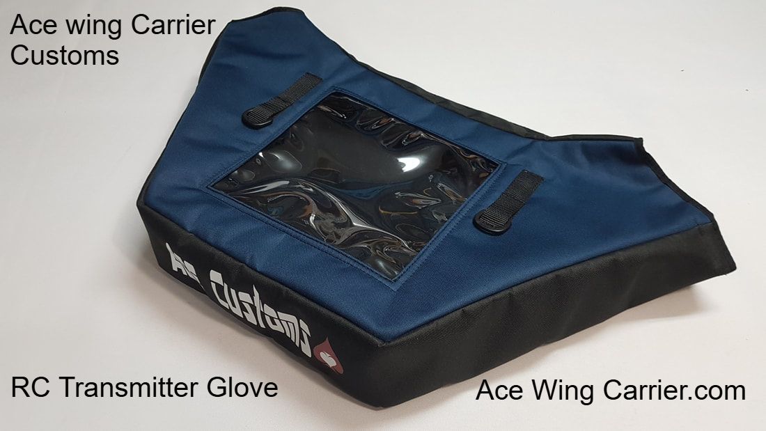 RC Transmitter Glove, RC Transmitter Winter Glove, RC Transmitter Winter Case, RC Transmitter mitt, Ace Wing Carrier | Customs, AceWingCarrier.com