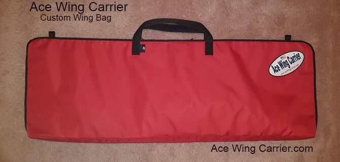 RC Wing Bag, RC Wing Carrier, Aircraft Wing Bag, RC Wing Tote, Ace Wing Carrier